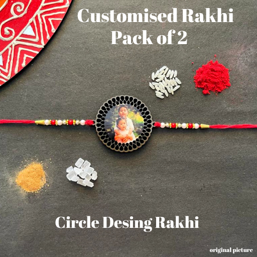 Customized Rakhi Pack of 2