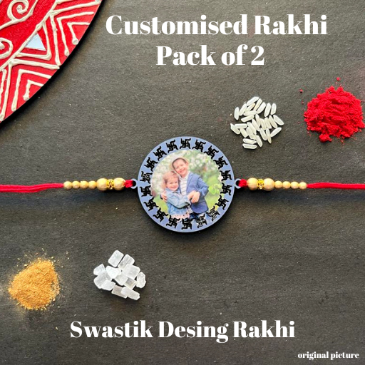 Customized Rakhi Pack of 2