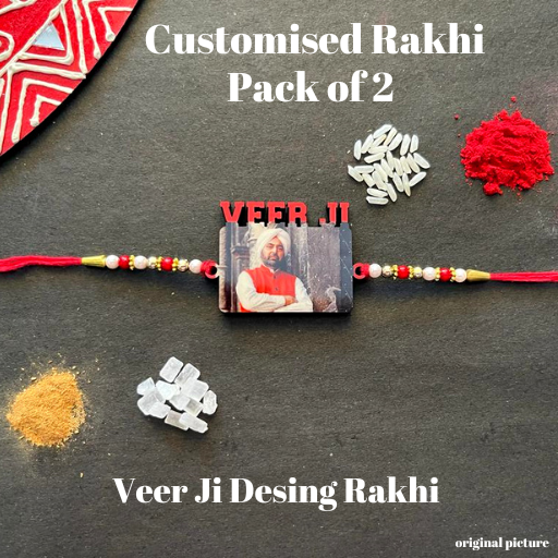 Customized Rakhi Pack of 2