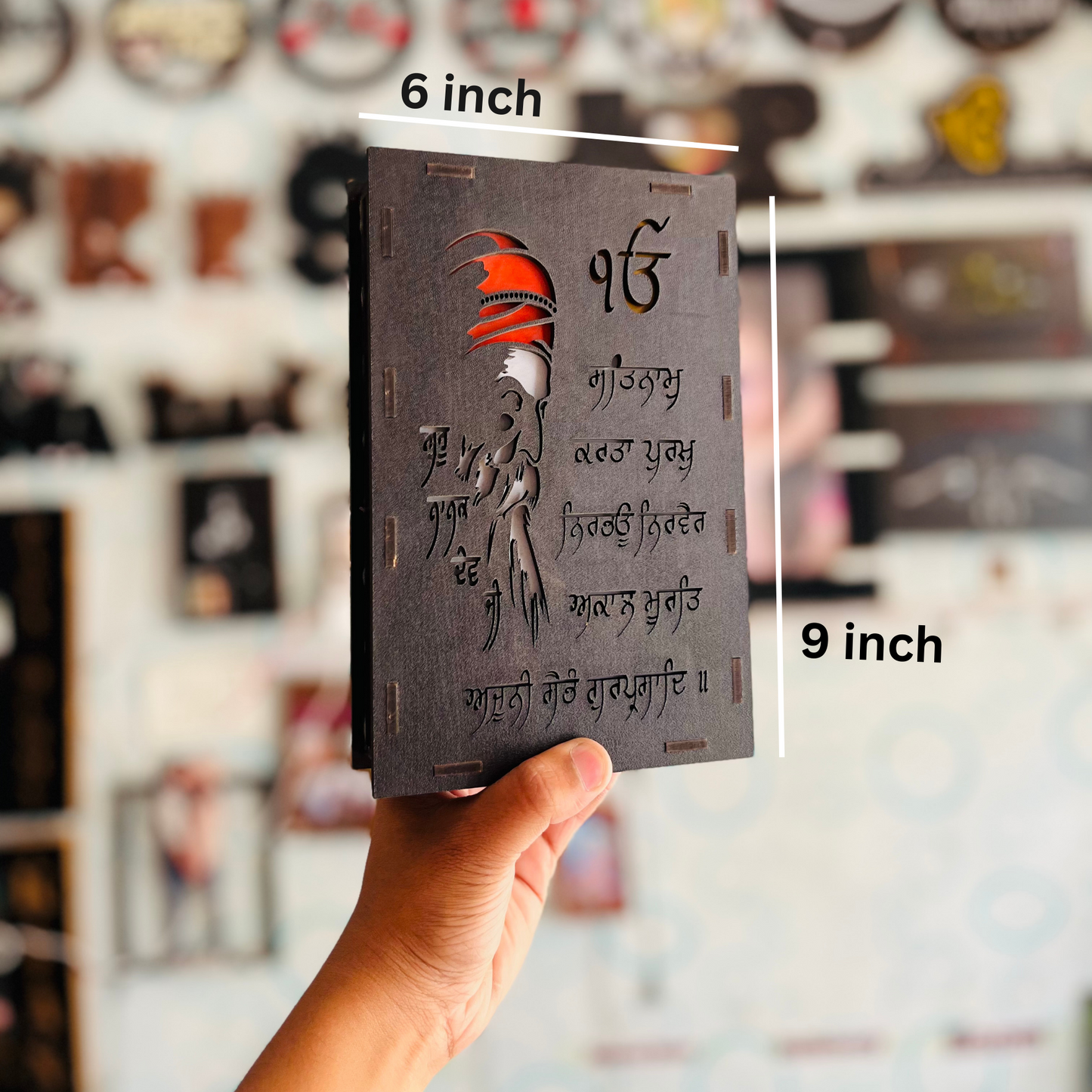 ek onkar Led box Frame