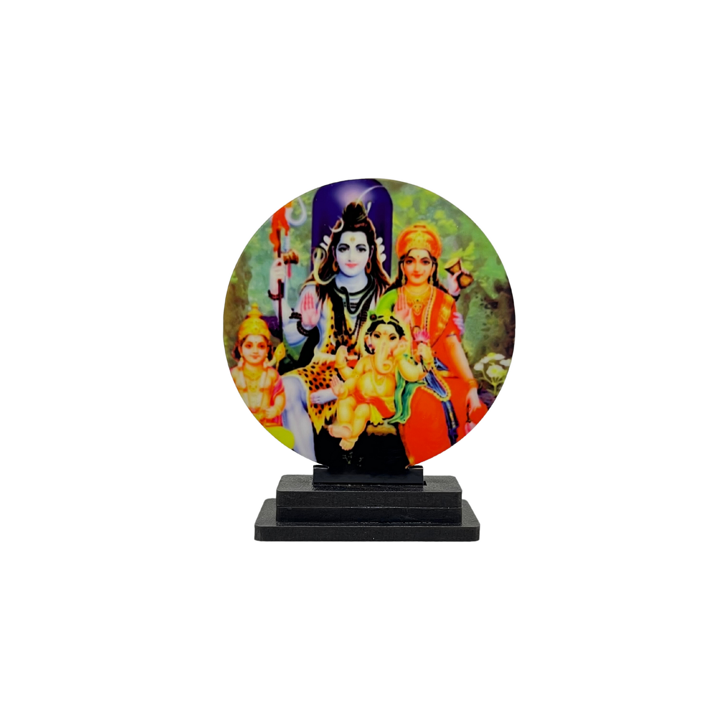 Shiv Parivaar Car Dashboard idol