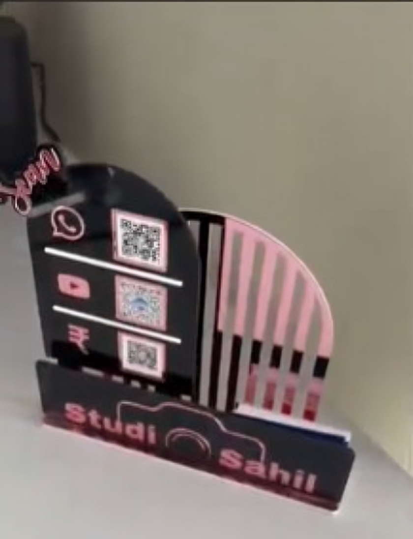 QR Scanner Stand β All-in-One Digital Payment & Access Hub