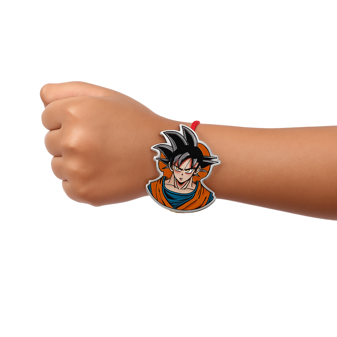 Pack of 7 Cartoon Rakhis for Kids