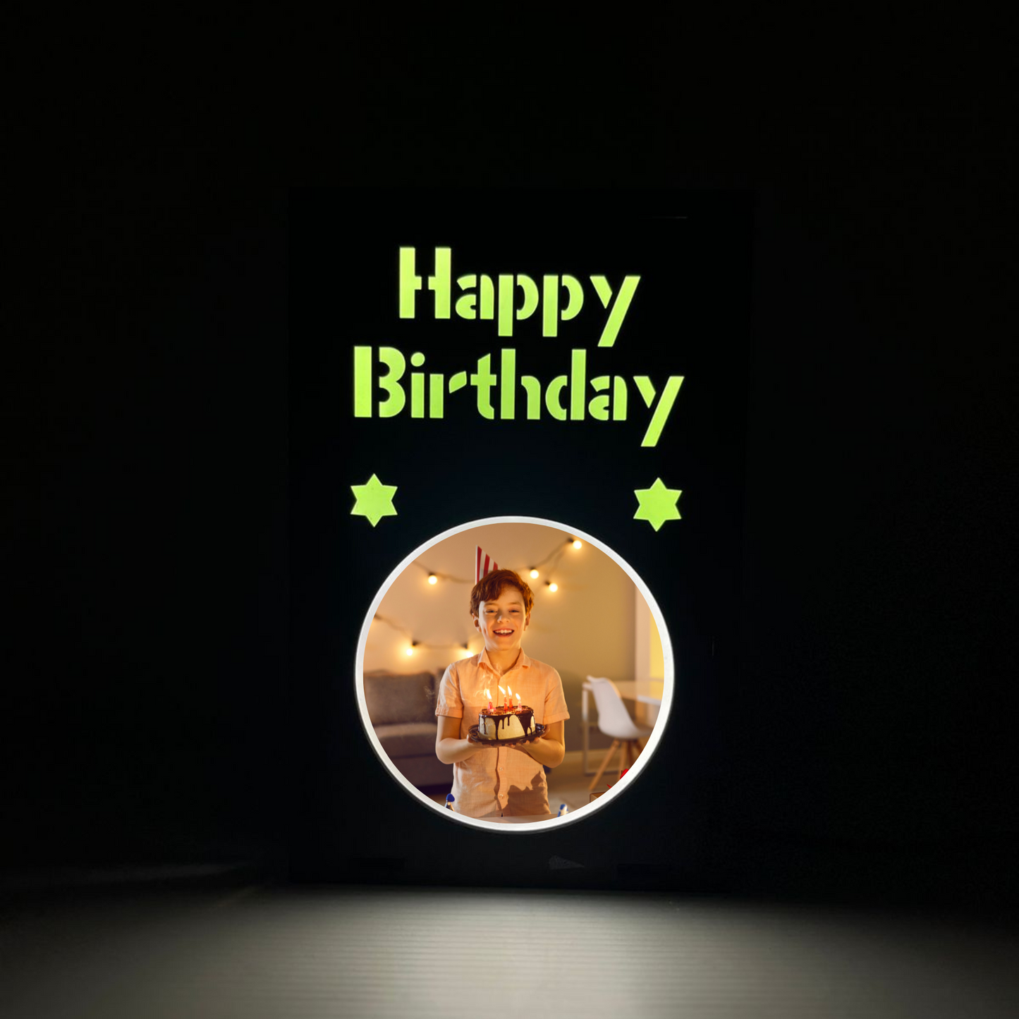 picture frame with led