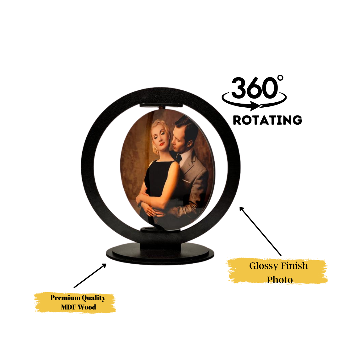 rotating photo frame