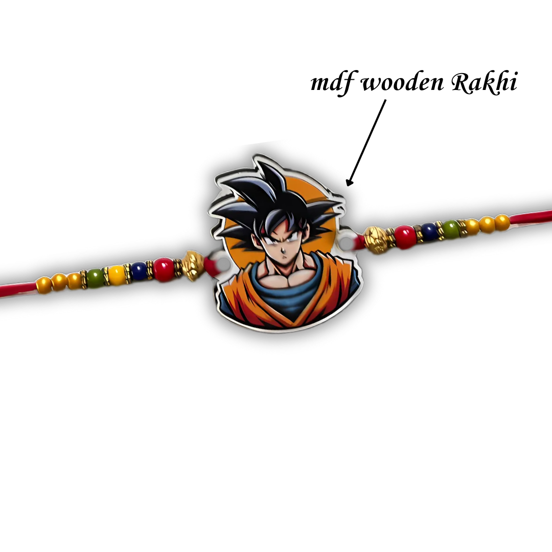 Pack of 7 Cartoon Rakhis for Kids