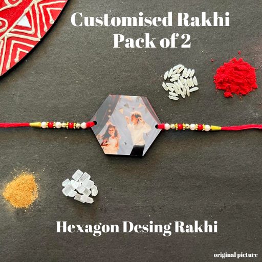 Customized Rakhi Pack of 2