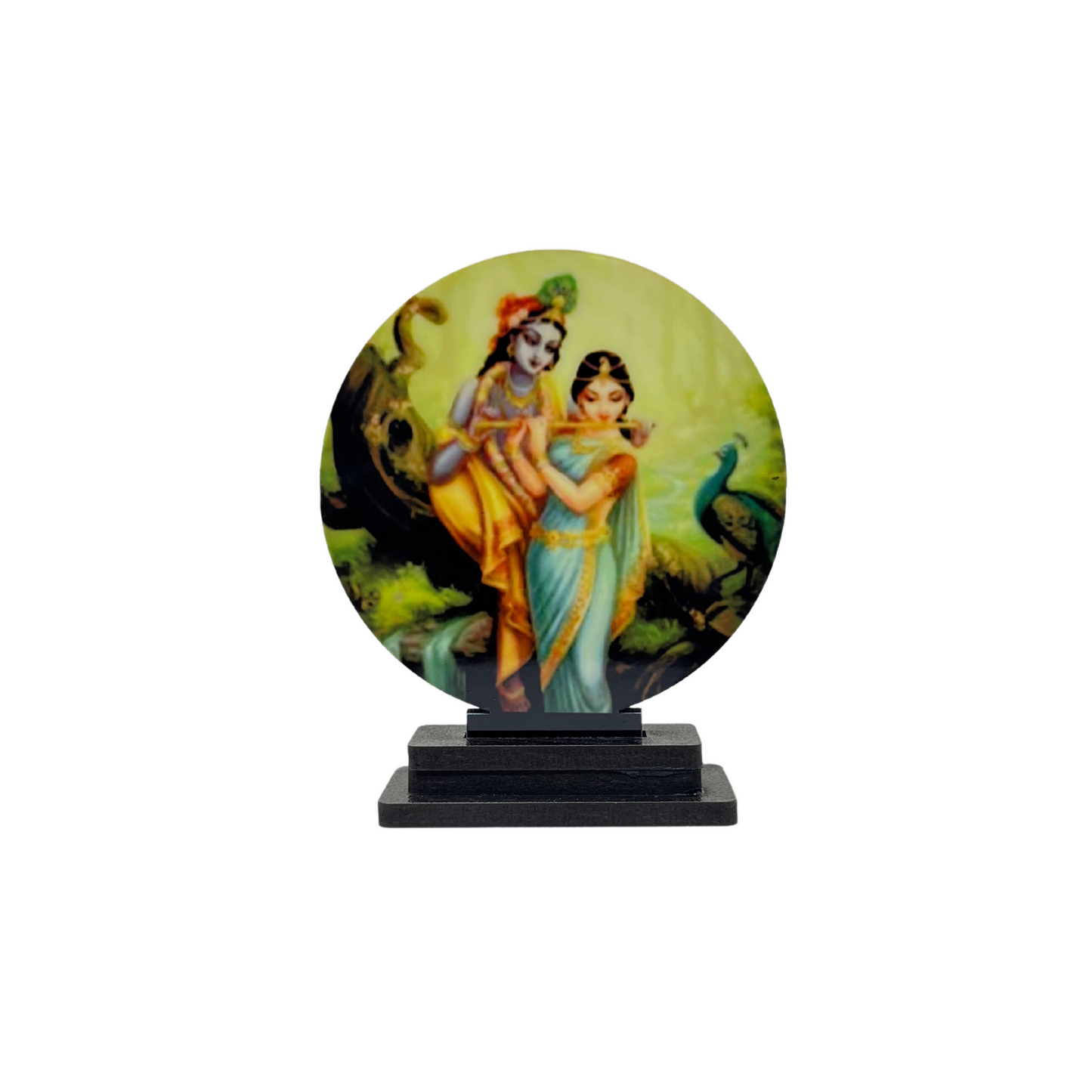 Radha Krishna Car Dashboard Idol 